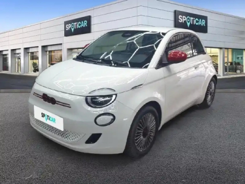 Fiat 500 e 118 ch (red)