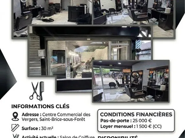 Local commercial coiffeur