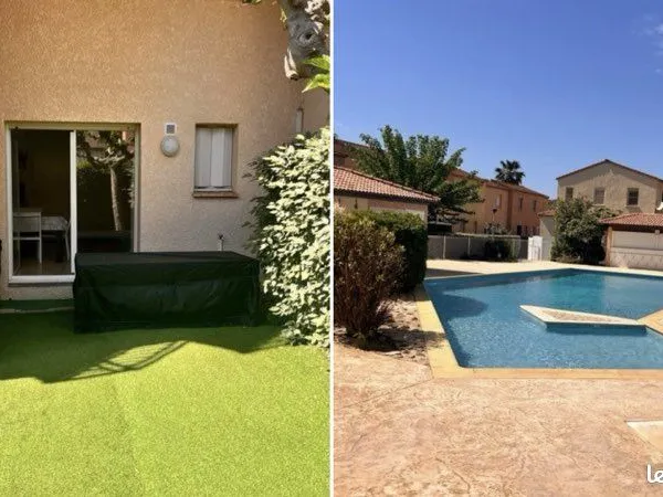 RARE — Duplex T4 de 58 m² climatisé avec rez-de-jardin de 46 m² et parking privé — Résidence « Domai