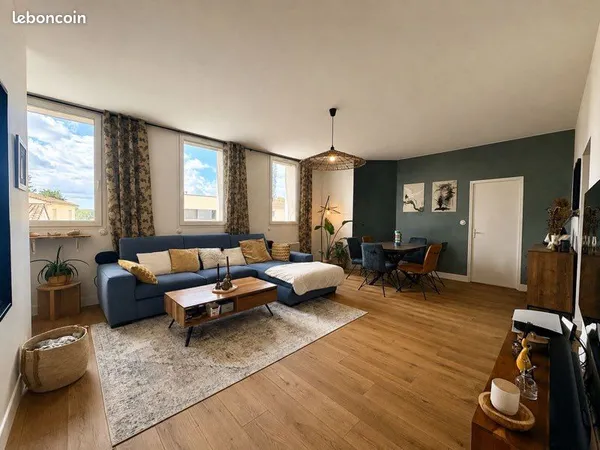 Appartement avec jardin - esprit maison - 80 m²