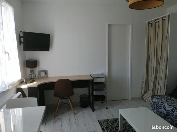 Studio meublé et loué, idéal pour investisseur