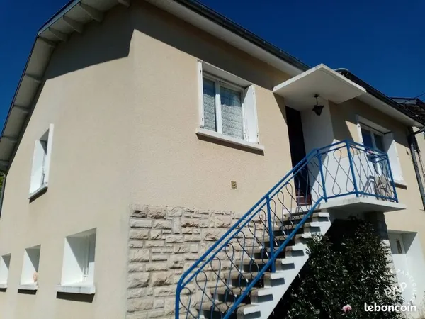 Maison 3 ch., jardin 588 m², RDC indépendant