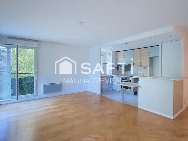 Appartement 4 chambres - 2 places de parking- cave- 5 mn gare Massy Palaiseau