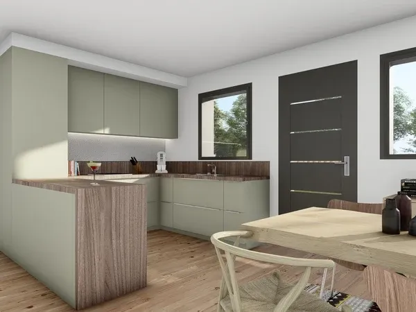 Maison neuve 4 pièces 60 m²