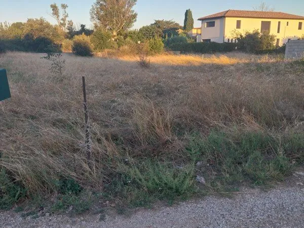 Terrain en cours de viabilisation
