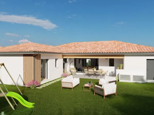 Projet de construction d'une maison 97 m² avec terrain à LEON (40)