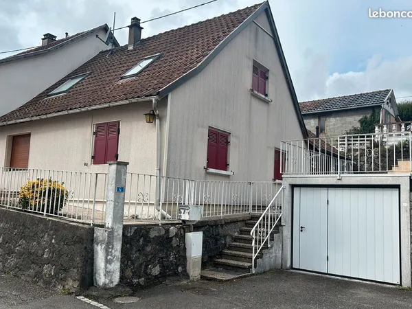 à vendre maison individuelle avec jardin à KRUTH (68820)