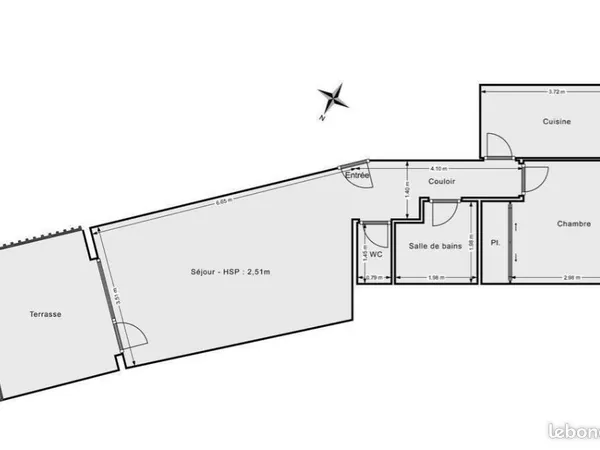 F2 - terrasse - parking