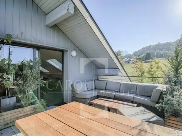Vends appartement 83m² Annecy-le-Vieux - Duplex sur les Bois