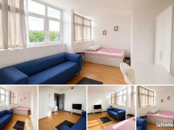 🏡 Grande chambre meublée de 17 m² - Colocation à Évry-Courcouronnes