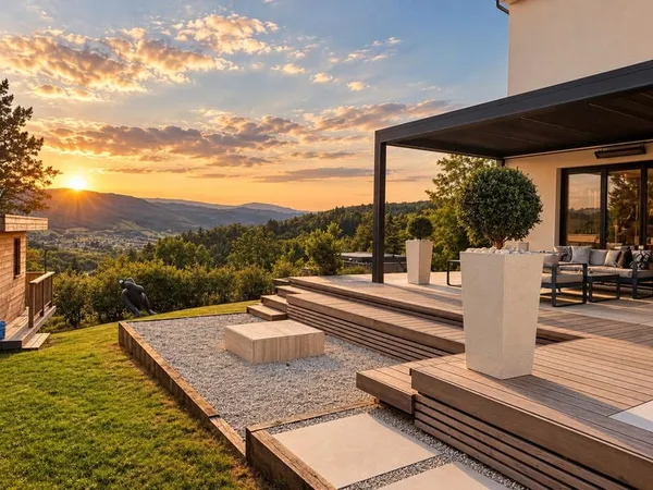 Maison contemporaine d'exception 222 m2 6 chambres Ter