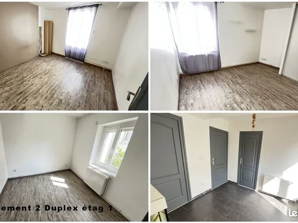 Maison de ville avec 2 logements + cour