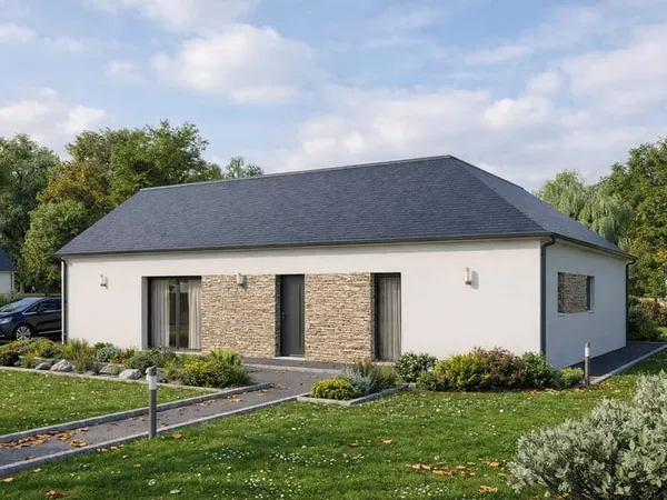 Terrain+Maison à Couëron 3 chambres