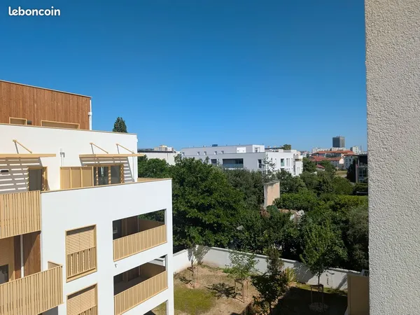 Appartement T2 Neuf 44 m² + Terrasse 12 m² + Box Fermé - Lyon 8 (Dispositif Jeanbrun)