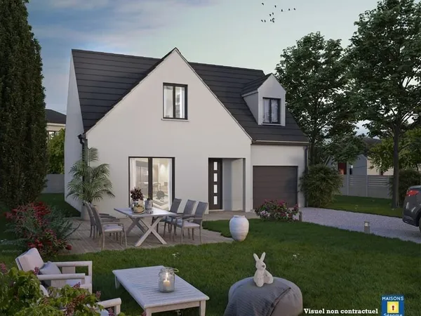 Projet de construction d'une maison 97 m² avec terrain à SILLY-LE-LONG (60)
