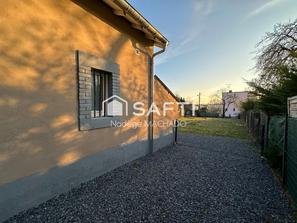 MAISON DE 88 M² ENTIÈREMENT RÉNOVÉE AVEC JARDIN ET TERRASSE