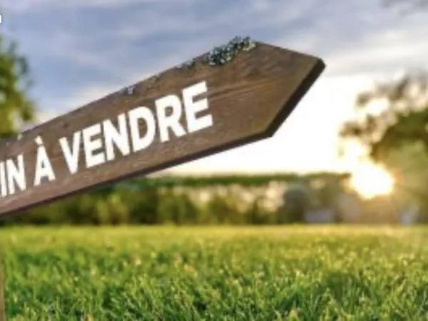 Terrain 1000 m² Feuillères