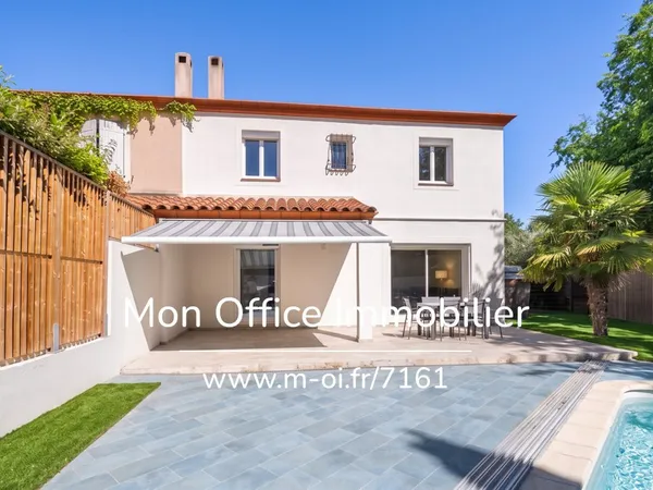Vends maison - 120 m² - 5 pièces, 4 chambres - Aix-en-Provence 13090