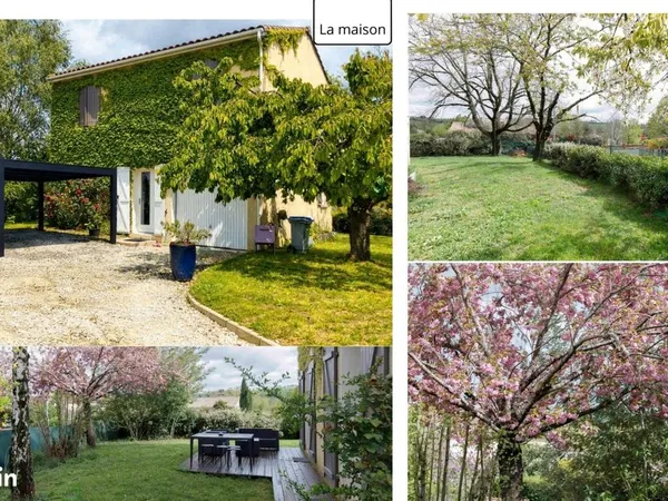 Belle maison avec jardin et garage