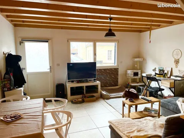 Appartement duplex T2+ moderne dans ancienne ferme