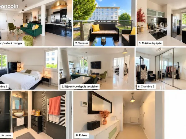 Appartement 3 pièces 62 m²