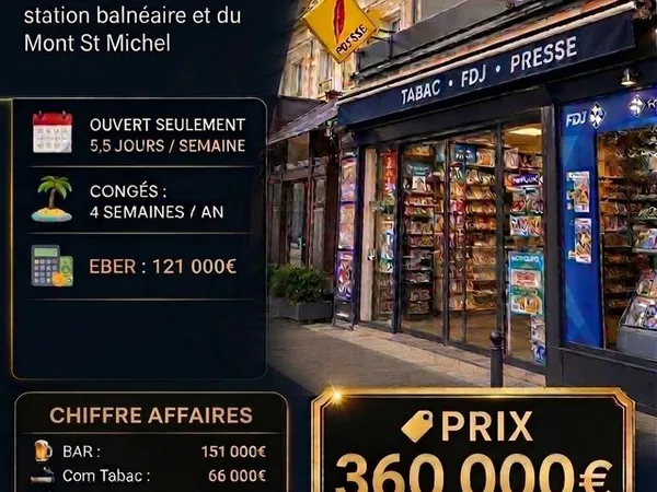Bar - Tabac (Particulier)