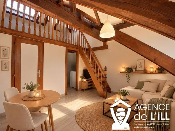 Duplex 2 pièces 35 m²