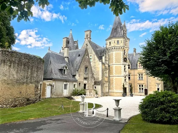 Château d'exception à Saint-Germain-d'Arcé, sur 25 hectares