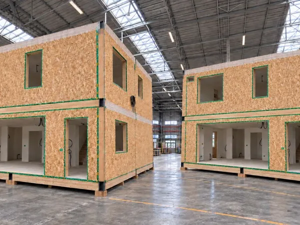 Structure maison en bois 95 m² à terminer