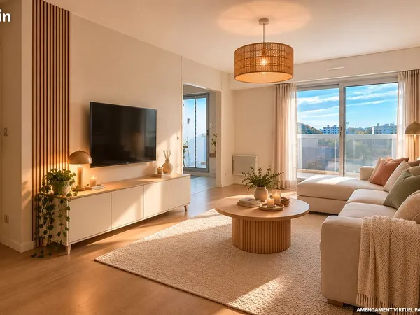 Appartement 3 pièces 65 m²