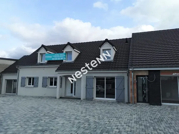 JARVILLE-LA-MALGRAGE - MAISON / LOCAL COMMERCIAL & ARTISANAL DE 190 m²