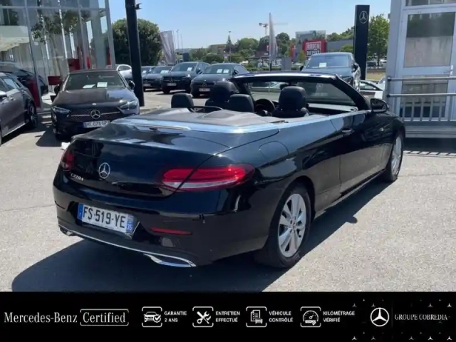 Mercedes Classe C cabriolet 220 d 194ch avantgarde line 9g-tronic — photo 13