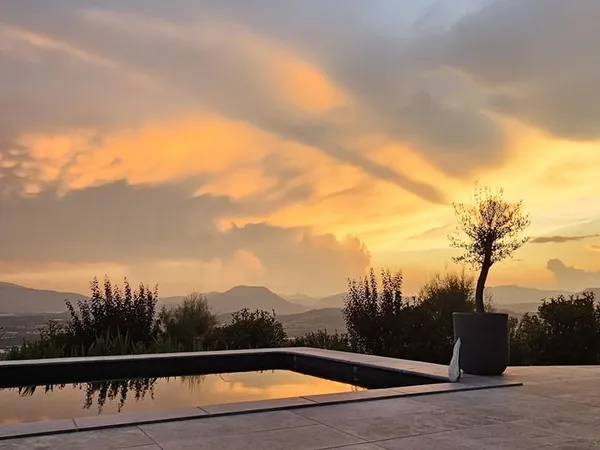 Maison d'architecte 2021 + piscine - Vue exceptionnelle sur la Durance