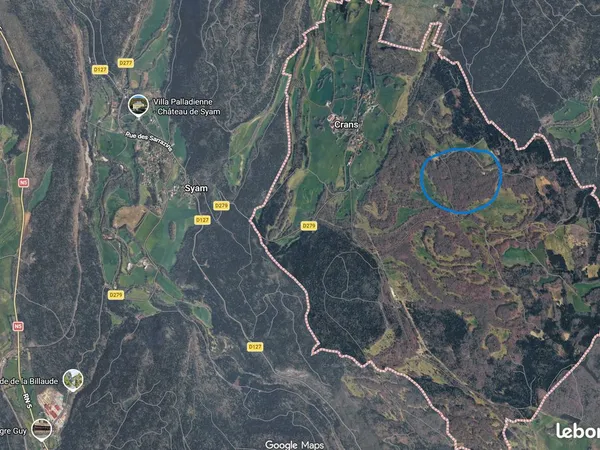 Vends Forêt de 1ha07 (Jura)
