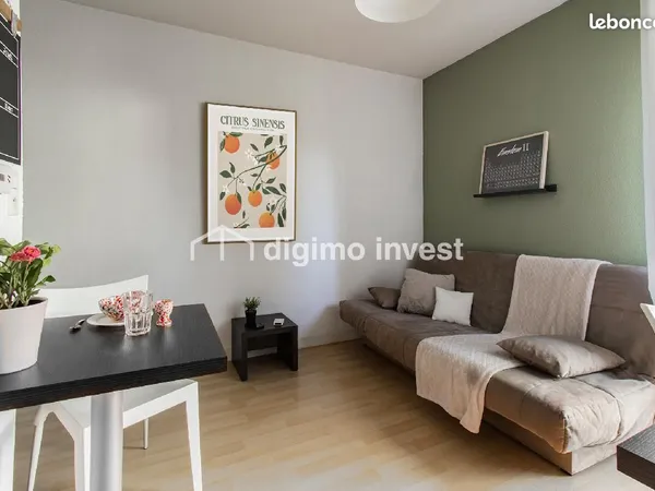 Studio 1 pièce 20 m²