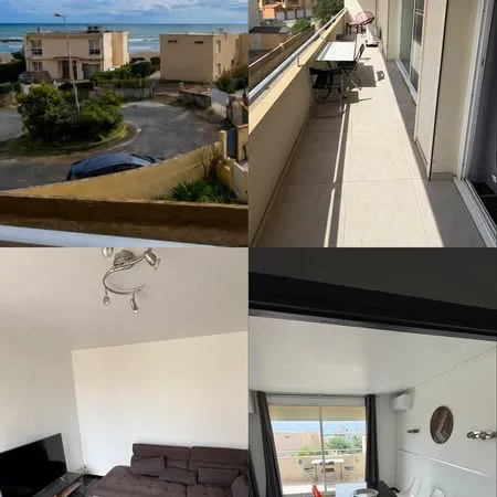 Location mobilité - t3 vue mer - valras-plage