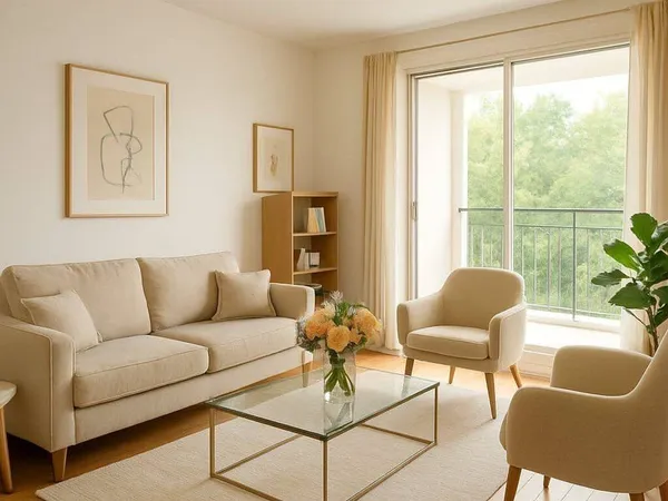Appartement 3 pièces 62 m²