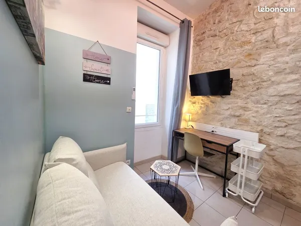 Studio climatisé refait à neuf - proche Timone