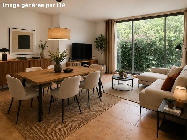 Appartement 2 pièces 54 m²