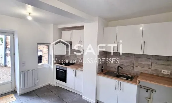 Maison T5 rénovée avec terrasse bois