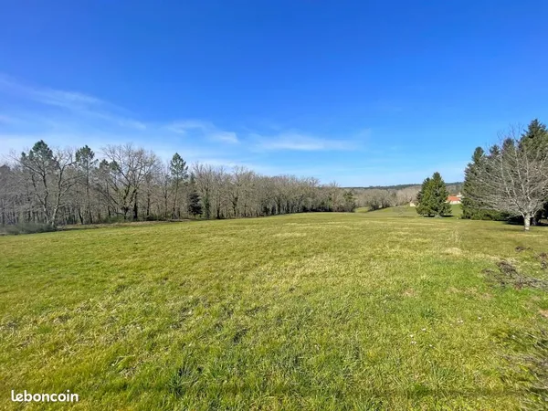 Terrain 6 500 m² Eyraud Crempse Maurens