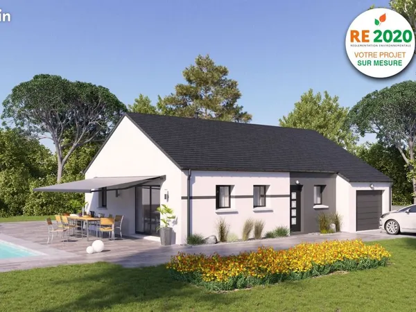 Maison 96 m² avec terrain à LANESTER (56)