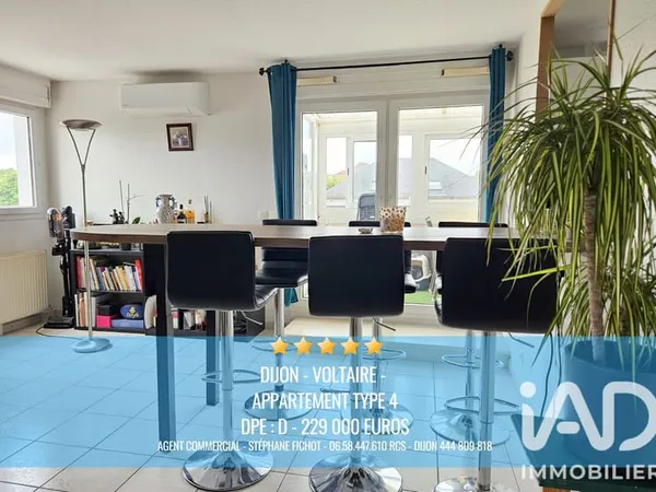 Appartement 4 pièces 82 m²