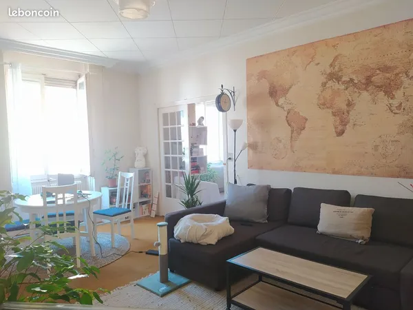 Appartement 84 m² lumineux avec cachet - Centre-ville & Gare à pied - La Tour-du-Pin