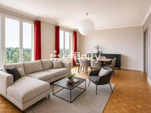Appartement 3 pièces 92 m²