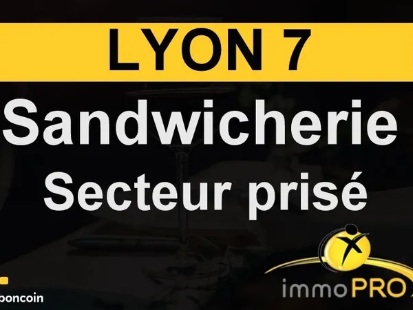 Sandwicherie 50 m²