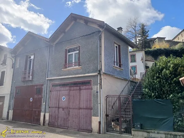 Maison de ville avec jardin