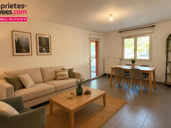 Appartement lumineux proche centre-ville dans résidence récente