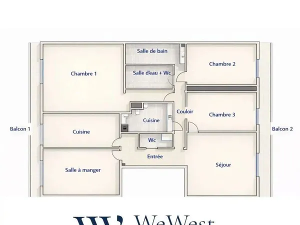 Appartement 5 pièces 173 m²