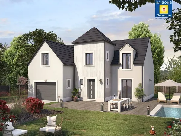 Projet de construction d'une maison 124 m² avec terrain à MONTMORENCY (95)